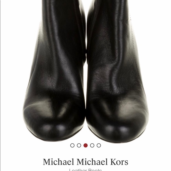 Michael Kors leather boots - Picture 2 of 6